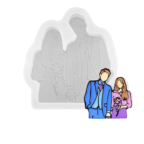 Silicone Wedding Couple Mold