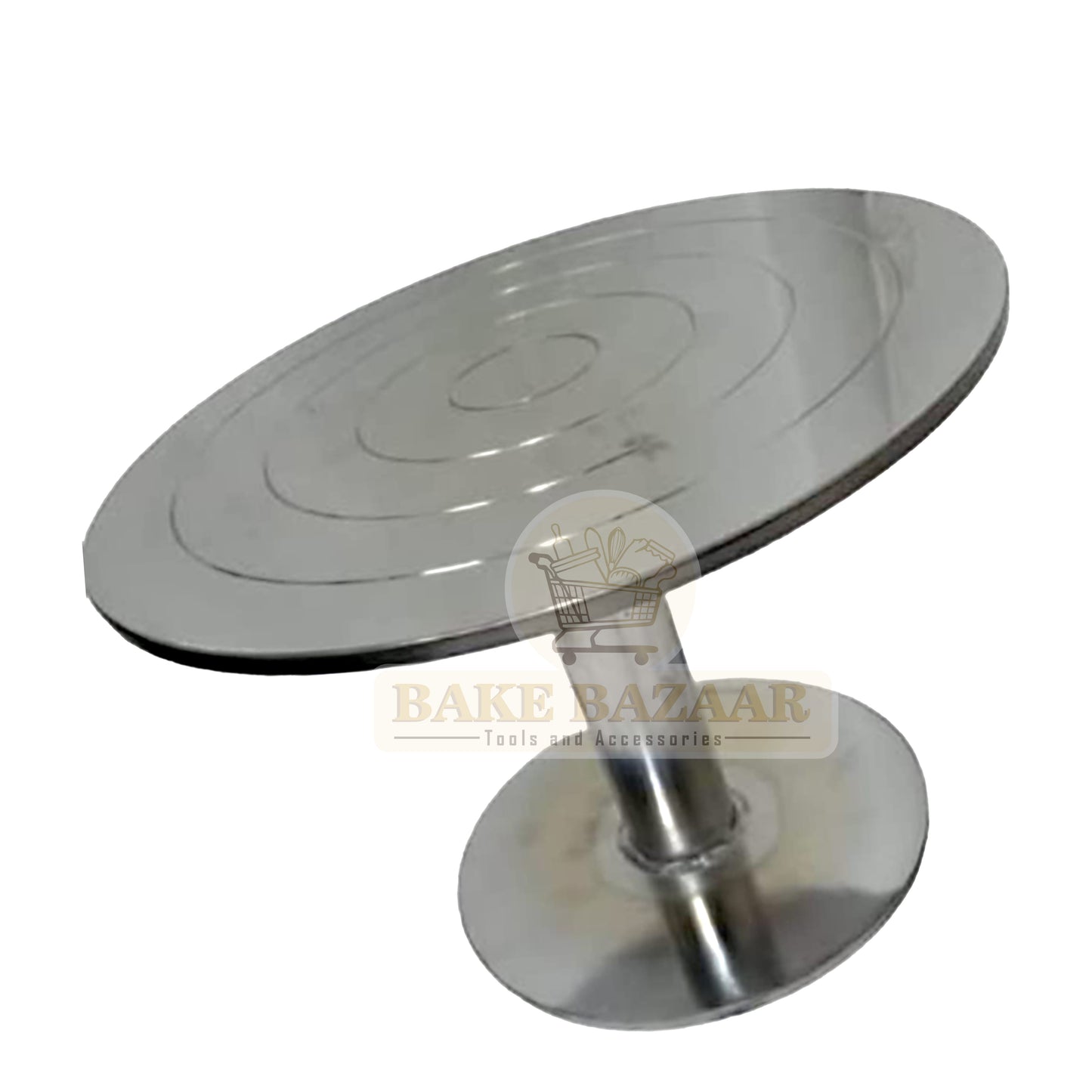 STAINLESS STEEL TURN TABLE {10inch}