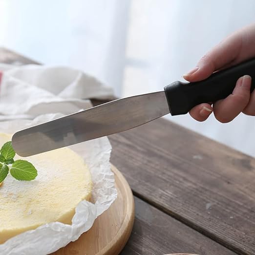 Stainless Steel Palette Knife for Cake Icing Decorating (6 inch)