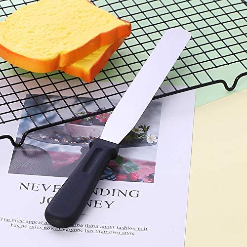 Stainless Steel Palette Knife for Cake Icing Decorating (8 inch)