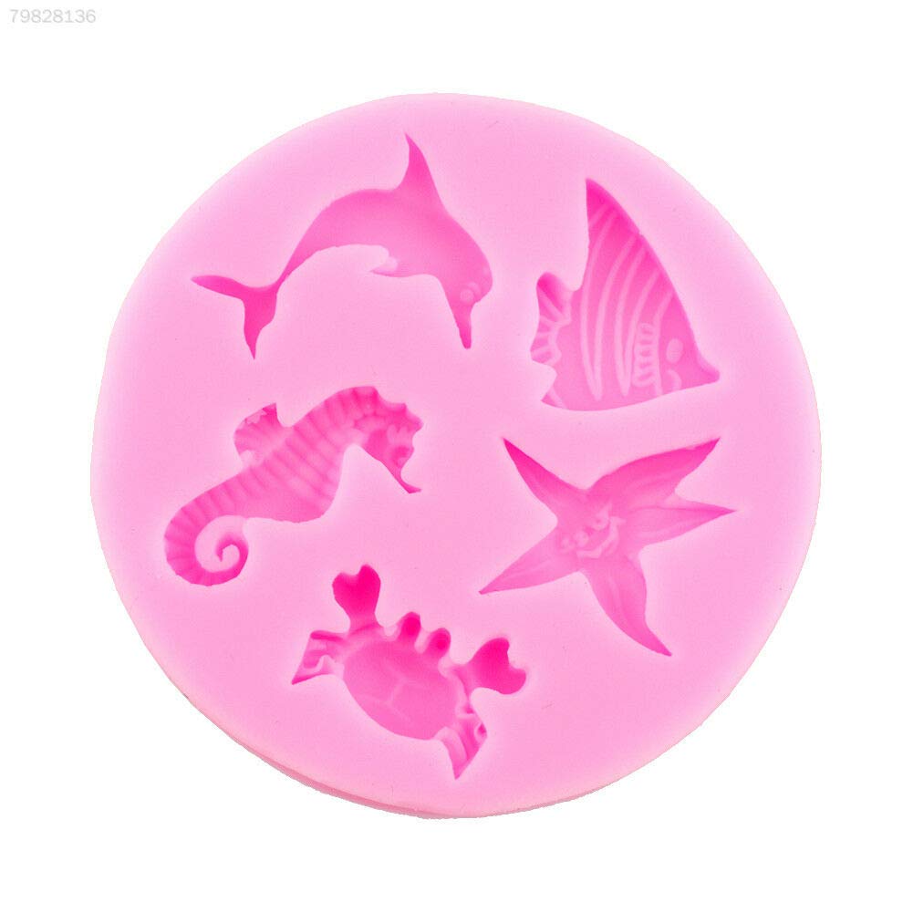 5in1 Sea Animal Silicone Mold