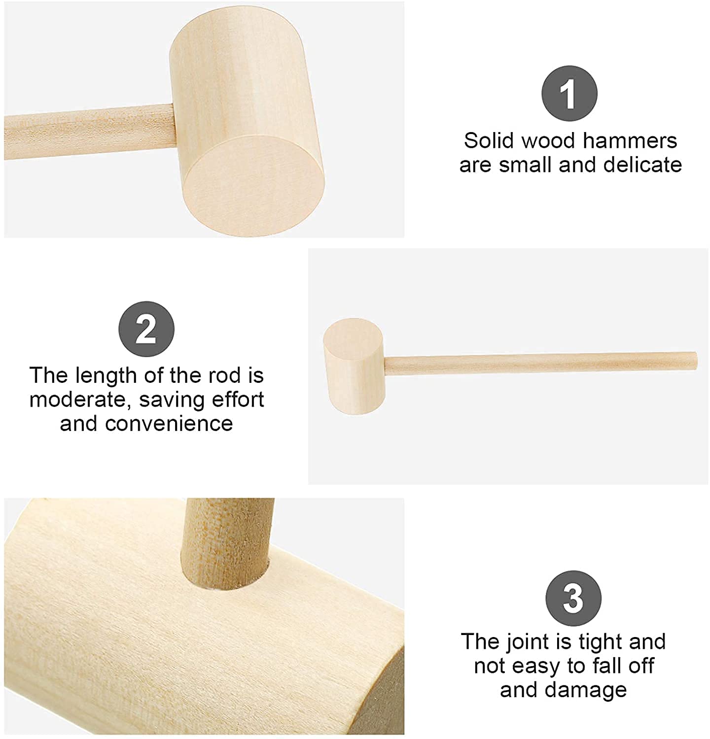 Wooden Hammer for Cake