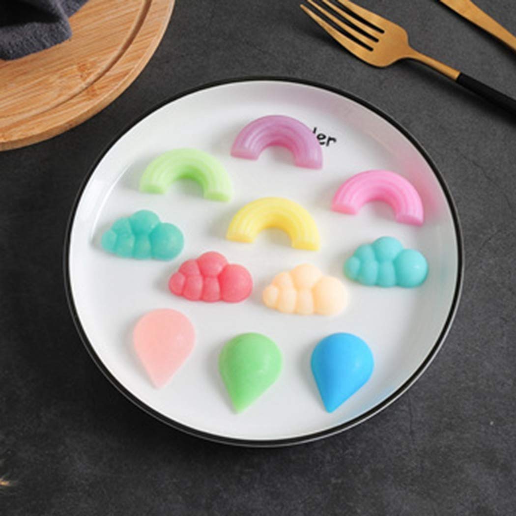 Rainbow Cloud Chocolate Mold