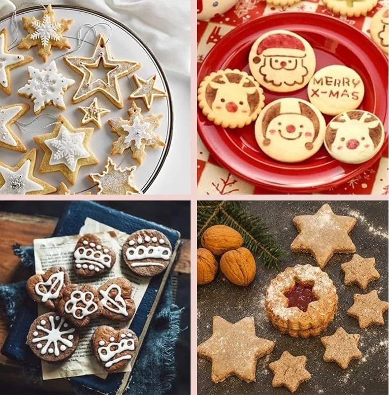 12 Pcs Stainless Steel Cookie Cutter