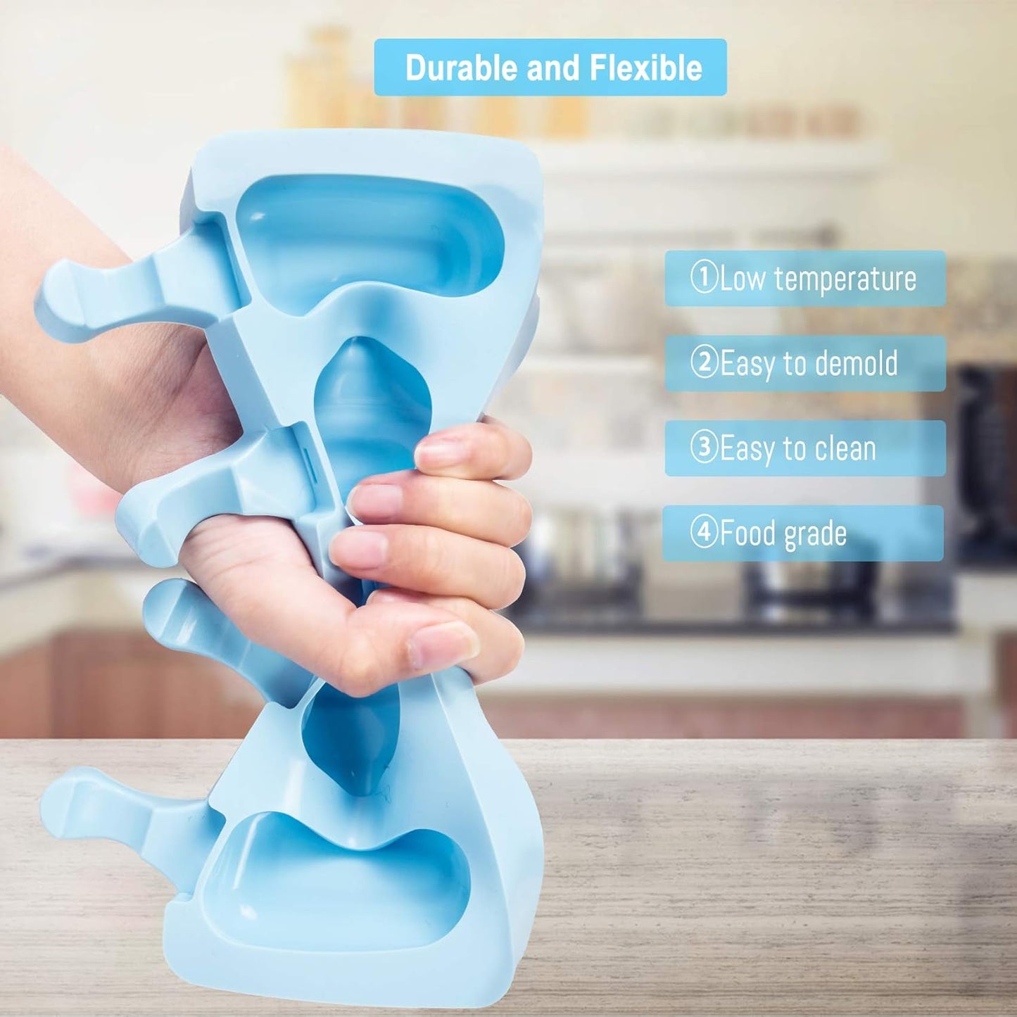 4 in 1 Popsicle Mold