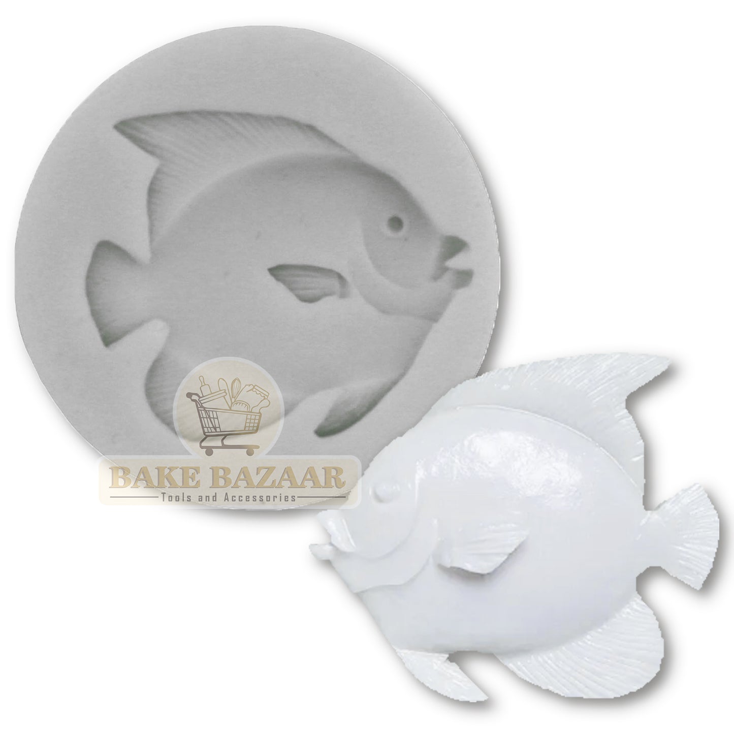Angel Fish Fondant Silicone Mold