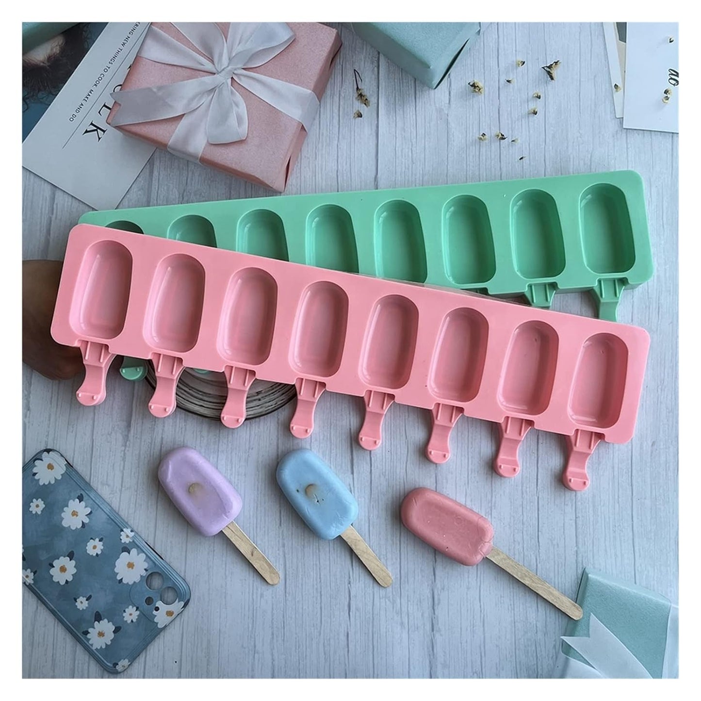 8 in 1 Popsicle Mold