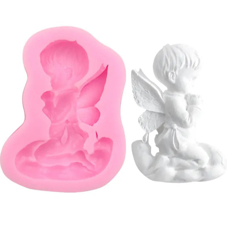 Angel Boy Silicone Fondant Molds