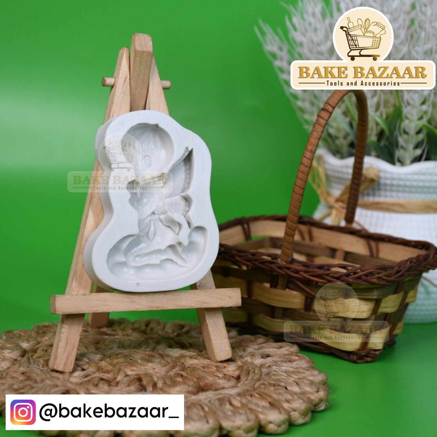 Angel Boy Silicone Fondant Molds