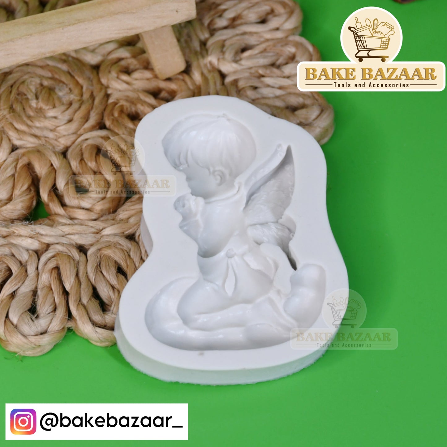 Angel Boy Silicone Fondant Molds