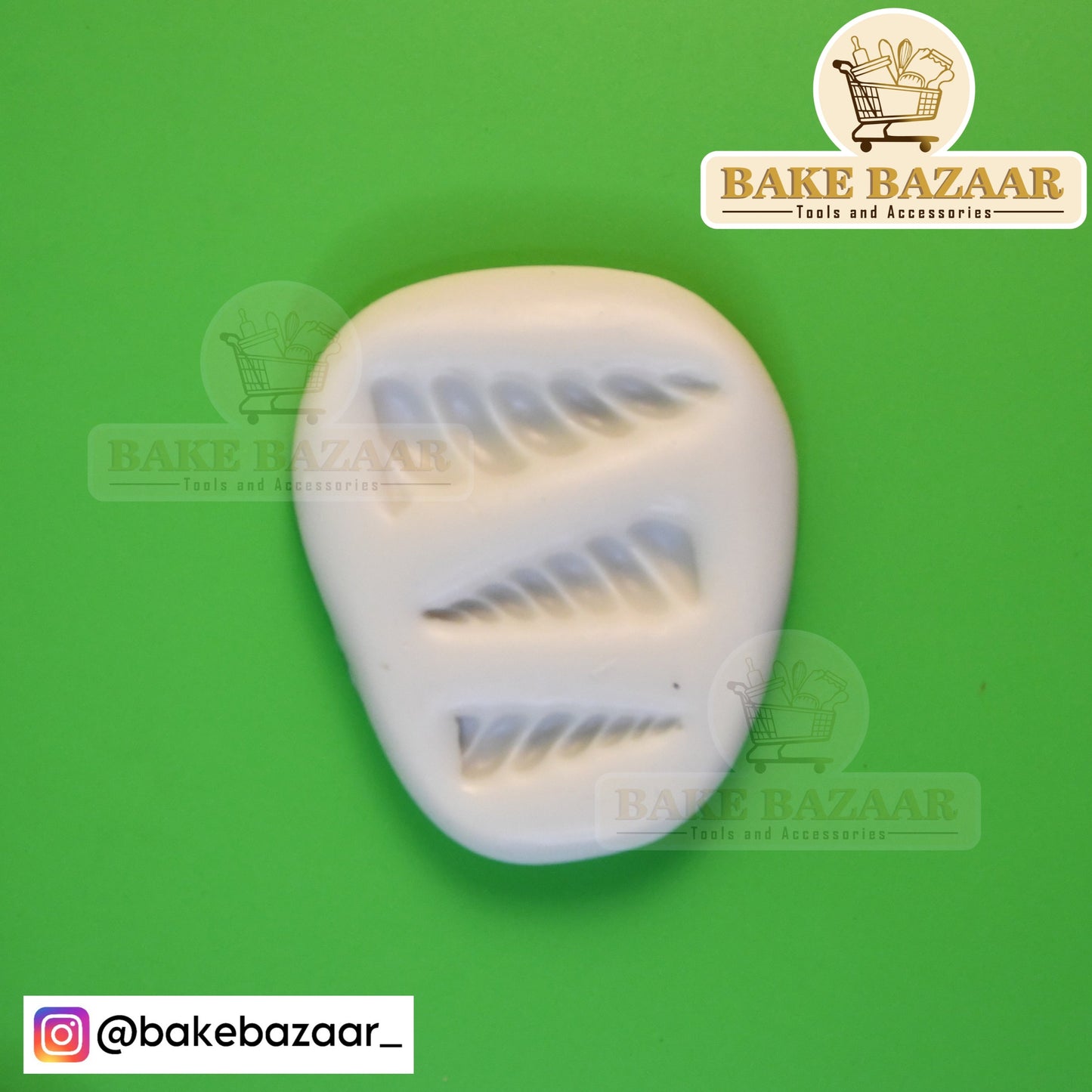 Small Unicorn Horn Fondant Mould