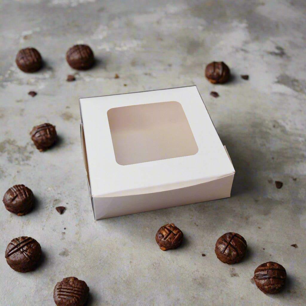 4pc Brownie Box with Window/ 10pc