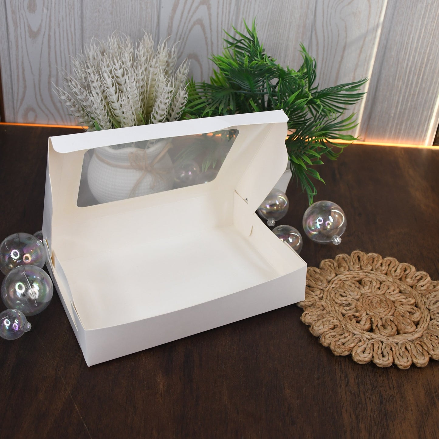 6pc Brownie Box with Window/ 10pc