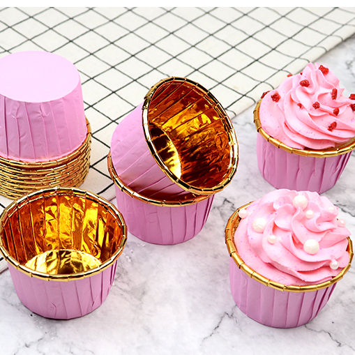 Aluminum Foil Paper Baking Cups (50pc)