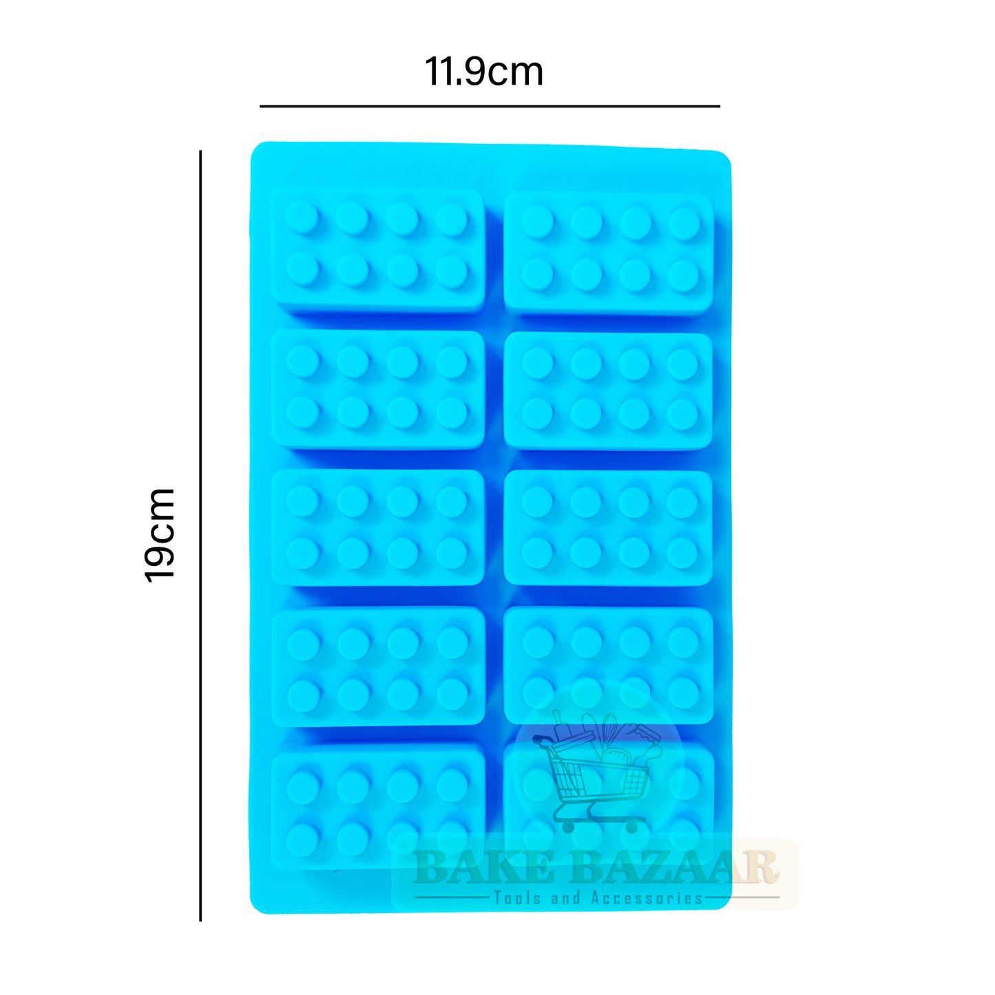 Blocks Silicone Chocolate Mold (Big)