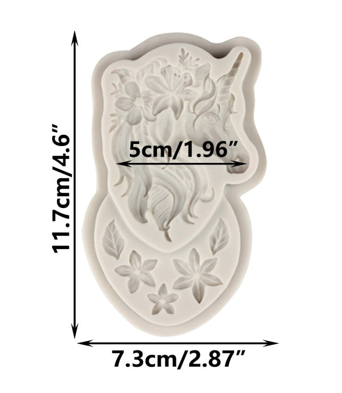 Unicorn Silicone Fondant Mold