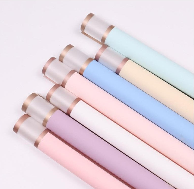 Double Border Flower Wrapping Sheets