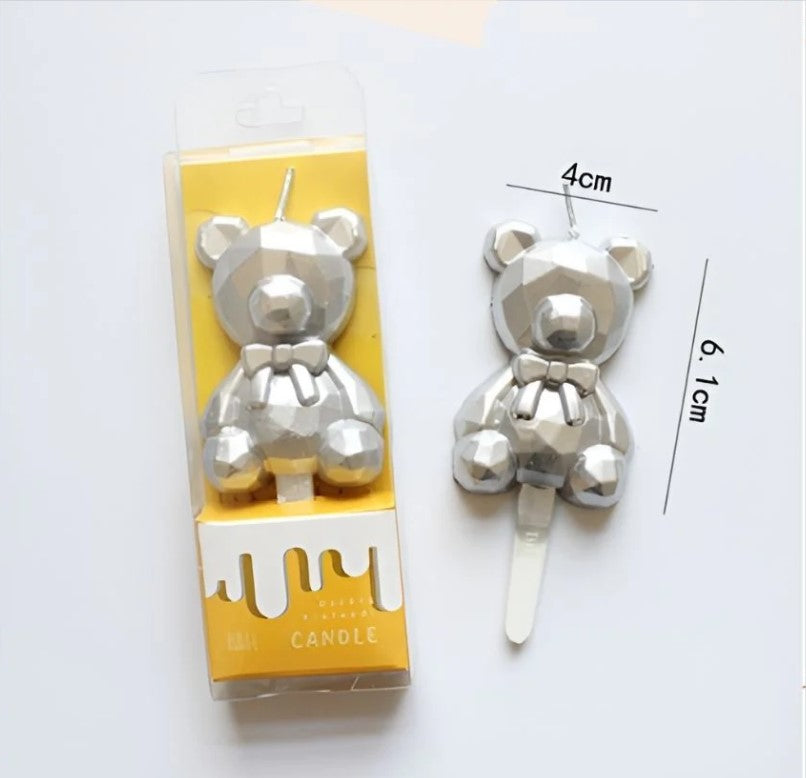Cute Bear Design Candle