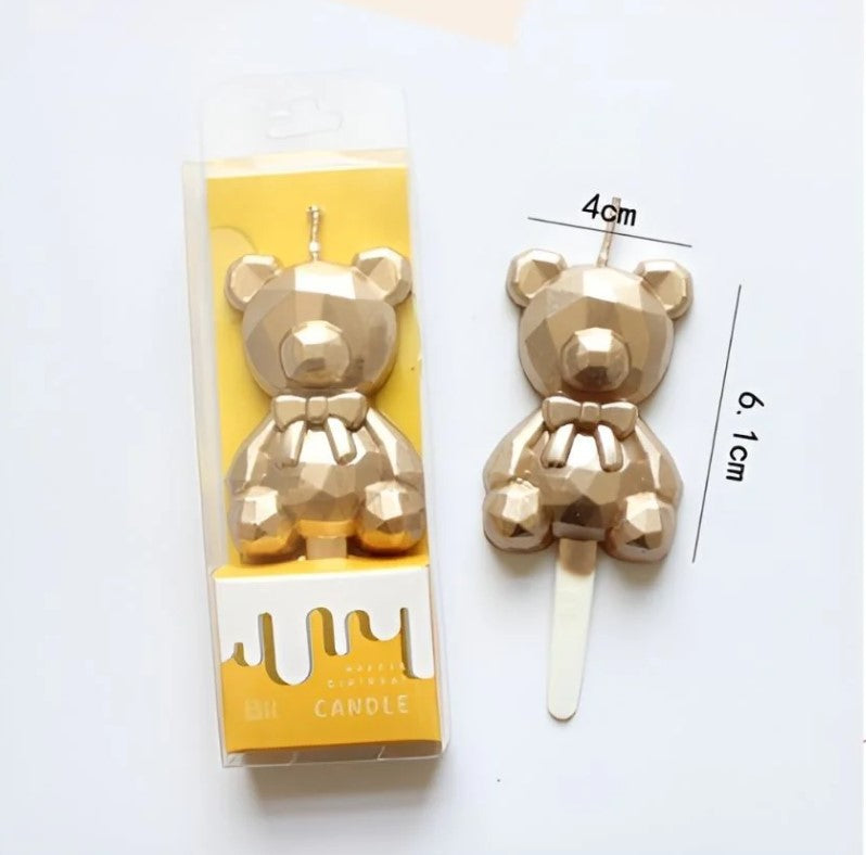 Cute Bear Design Candle