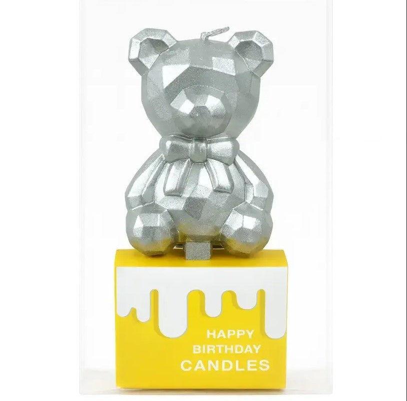 Cute Bear Design Candle