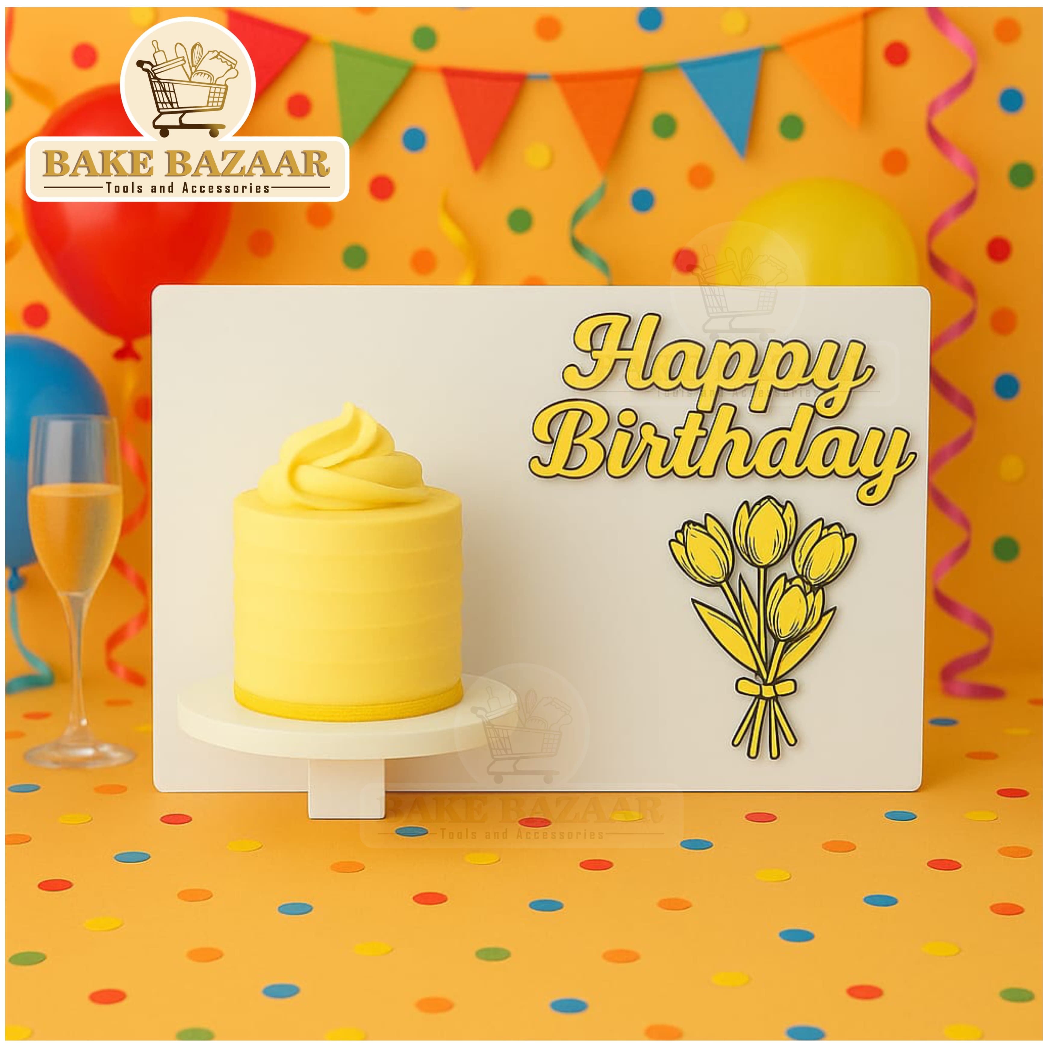 Gravity Defying Cake Stand (Design-7)