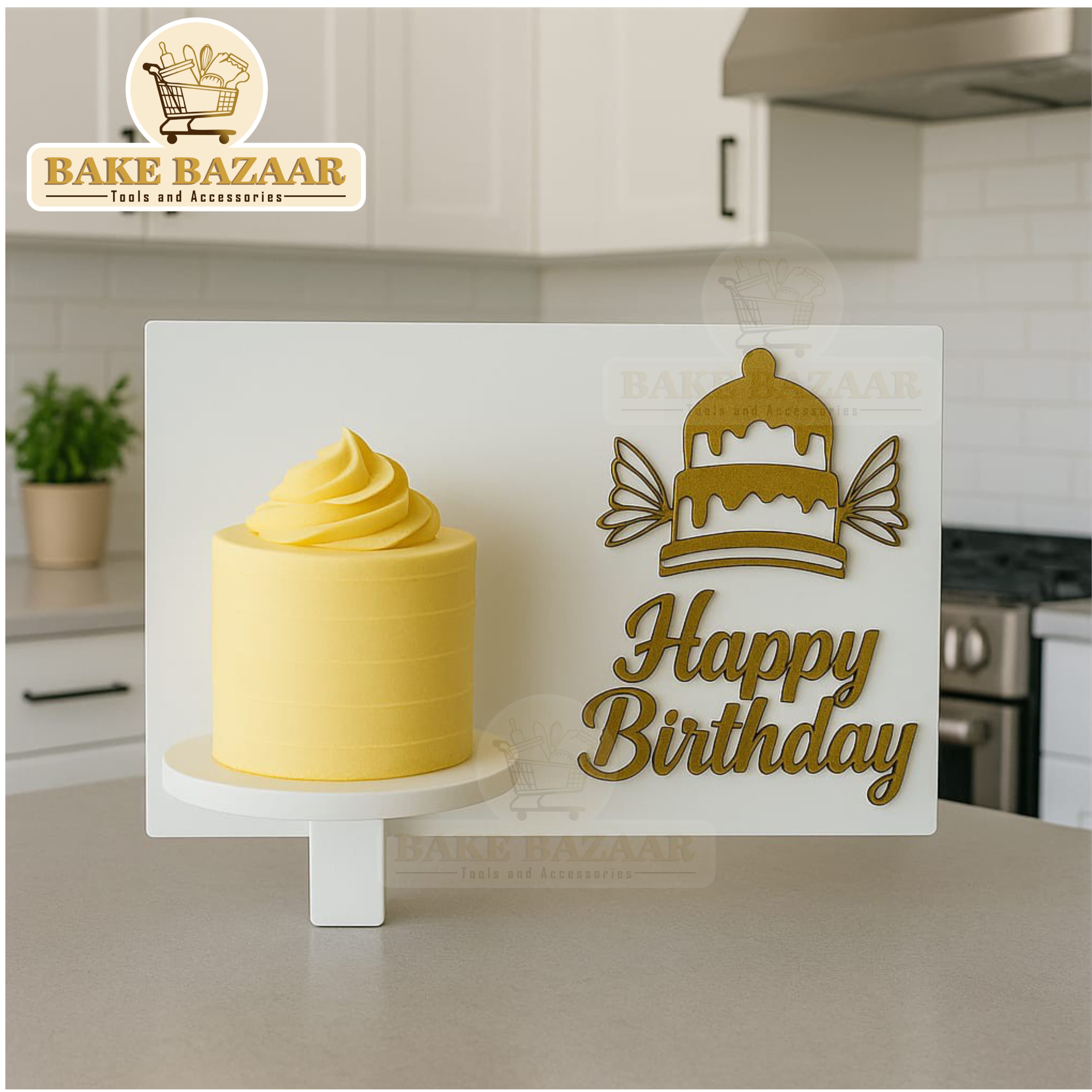 Gravity Defying Cake Stand (Design-4)