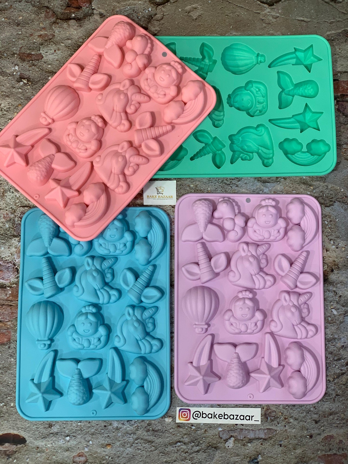 Unicorn Horn Star Chocolate Mold
