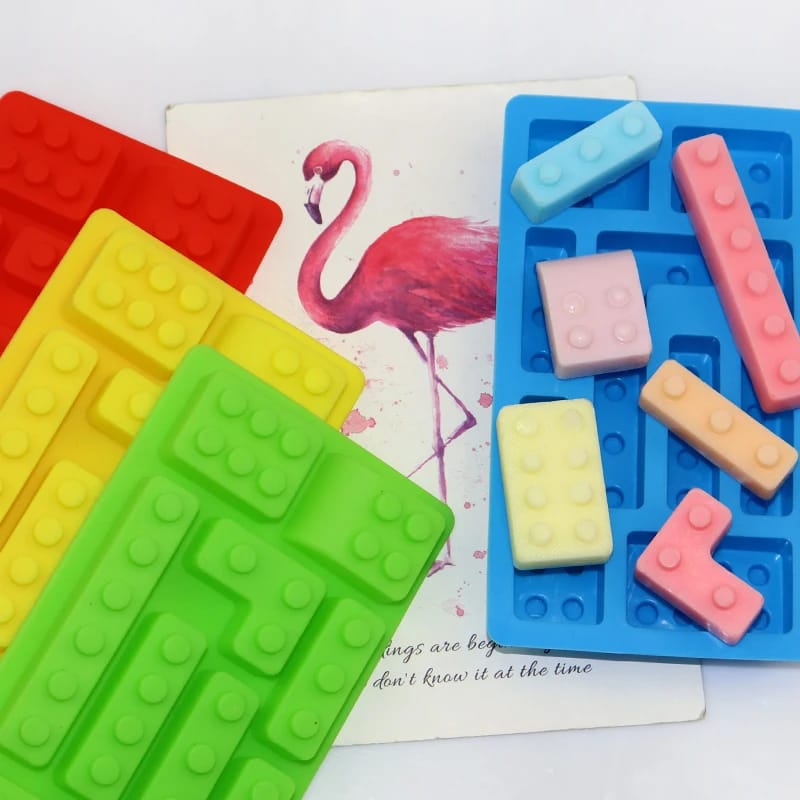 Blocks Silicone Chocolate Mold (Big)