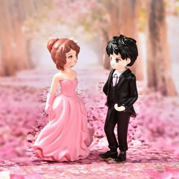 Couple Miniature , Romantic Wedding Couple Miniature  BBM043