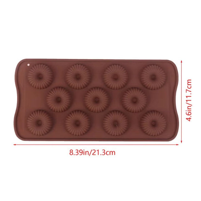 11 cavity chocolate mold