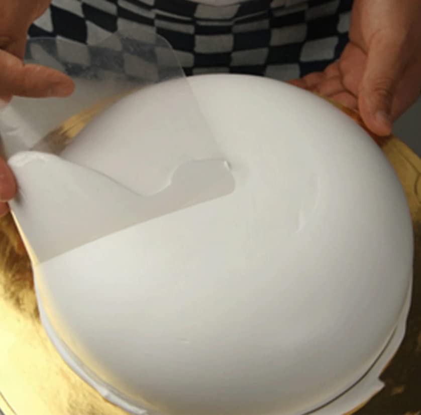 9pc Flexible Plastic Cake Scrapers for Icing