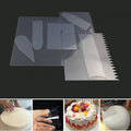 9pc Flexible Plastic Cake Scrapers for Icing