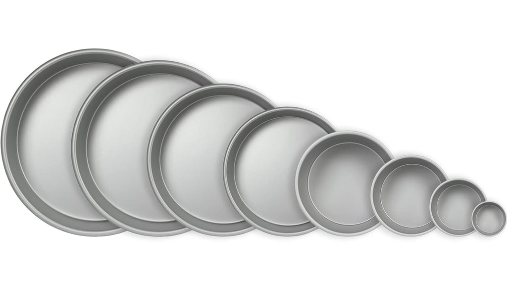 Round Aluminum Tin (Size-6inchx4inch)