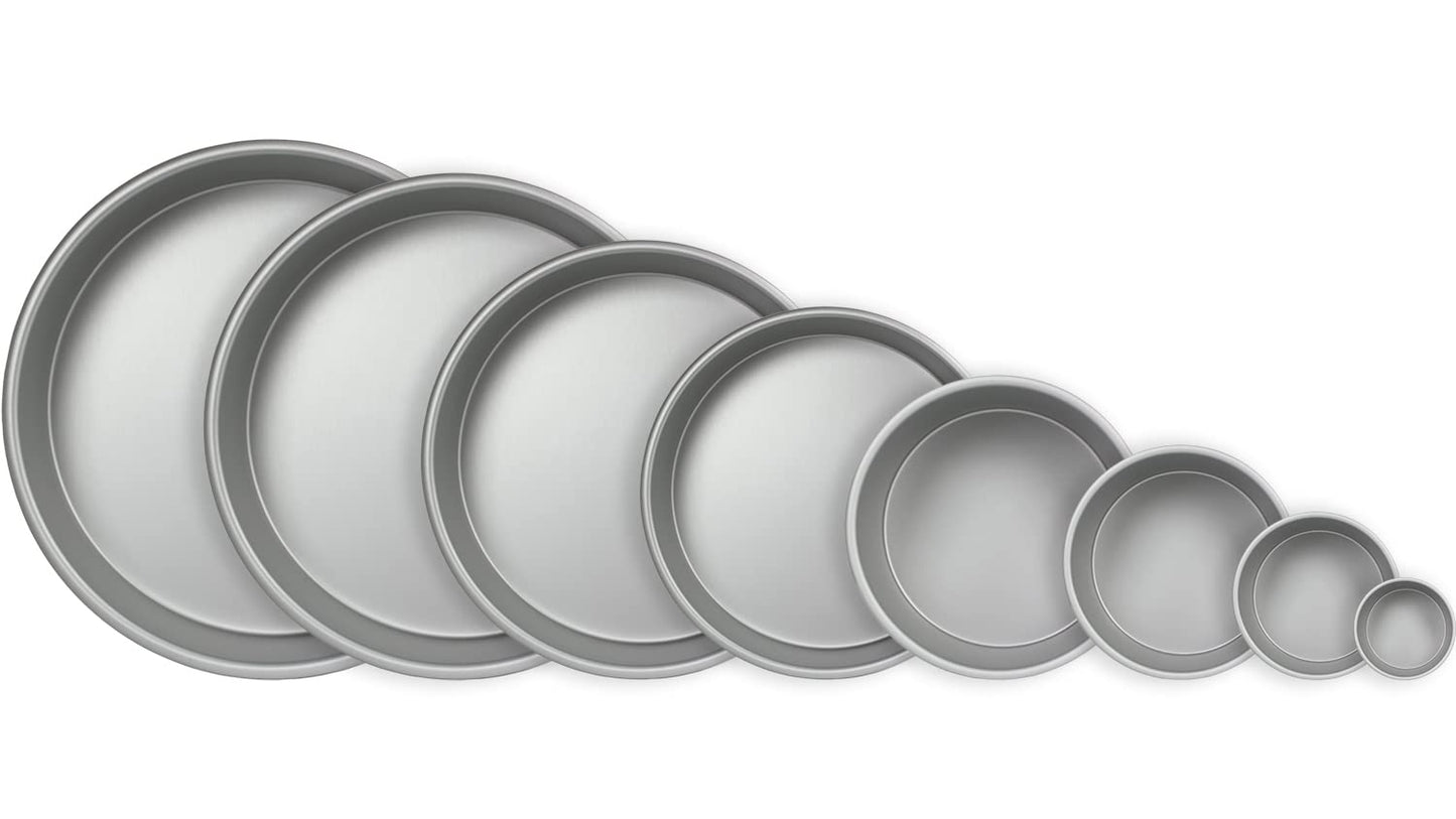 Round Aluminum Tin (Size-9inchx2.5inch)