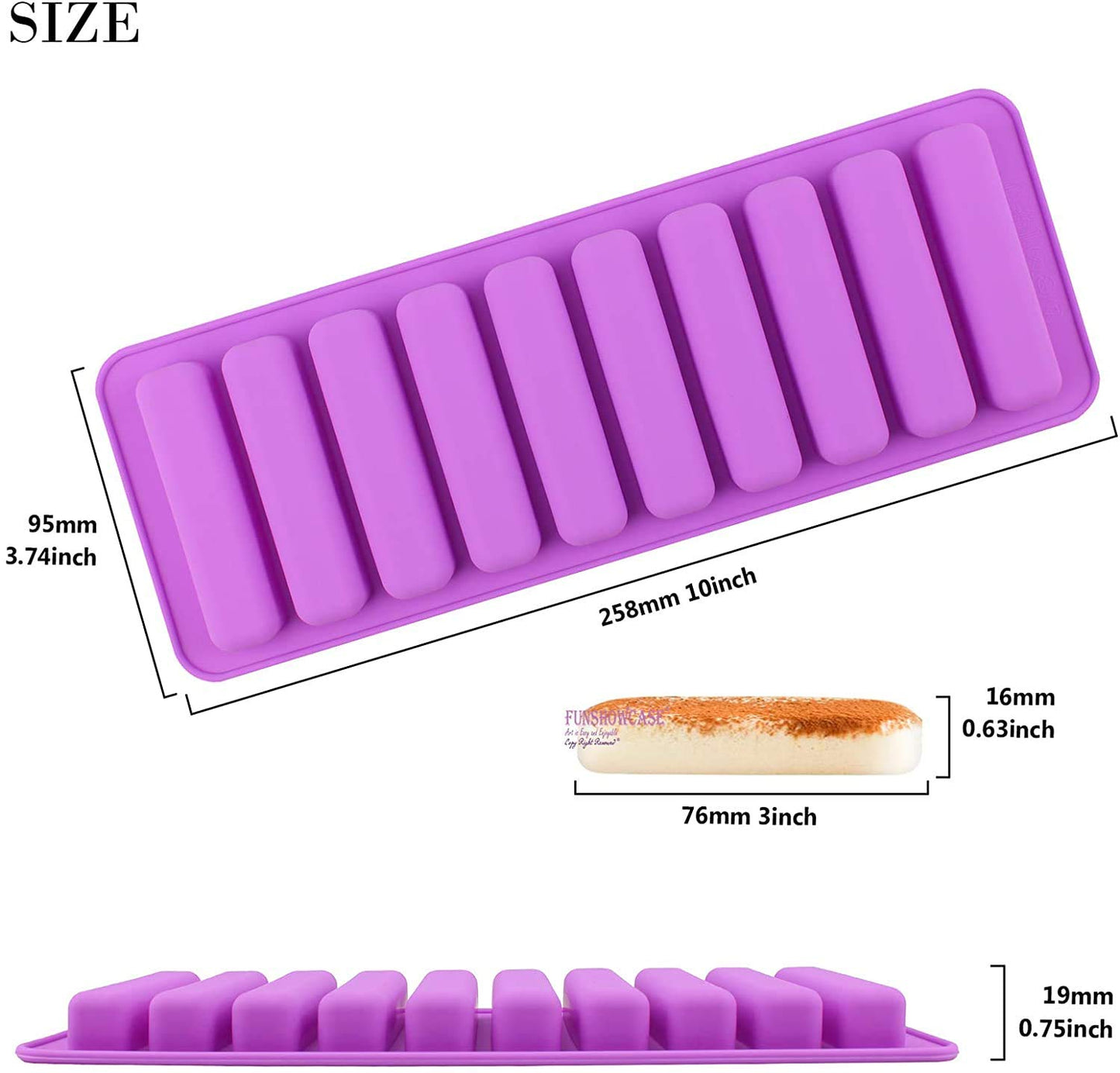 Twix Mat for Cake Borders Rectangular [1 pcs]