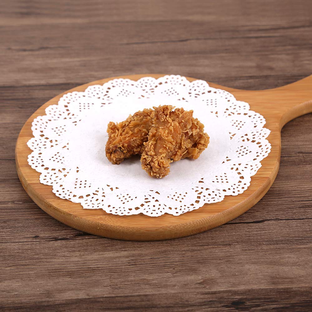 Paper Lace Doilies (100 Pcs, 4.5 Inch Each)