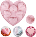 Geometric Diamond Heart Silicone Mold