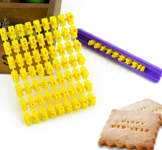 Alphabet Number and Letter Stamp Cutter