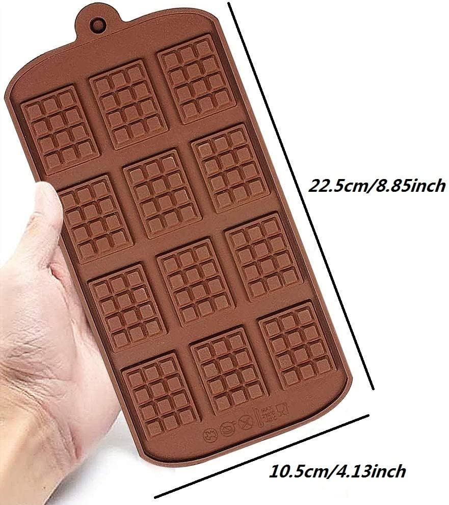 Mini Chocolate Bar 12 in 1 Cavity Silicone Mold
