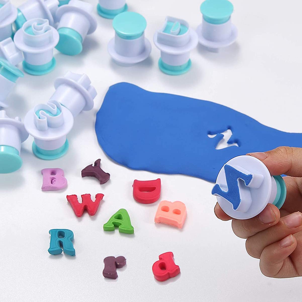 Lower Case Alphabet Fondant Letter Plunger