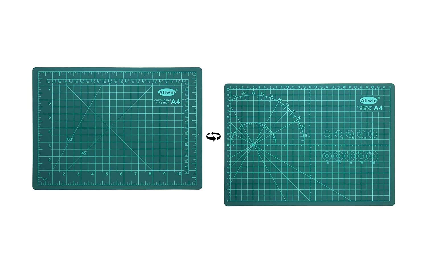 A4 Double-sided Cutting Mat