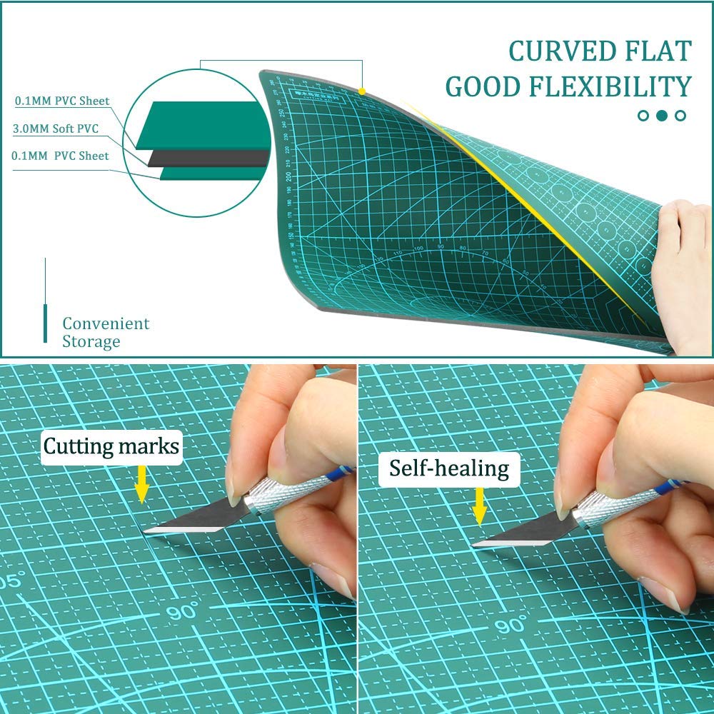 A4 Double-sided Cutting Mat