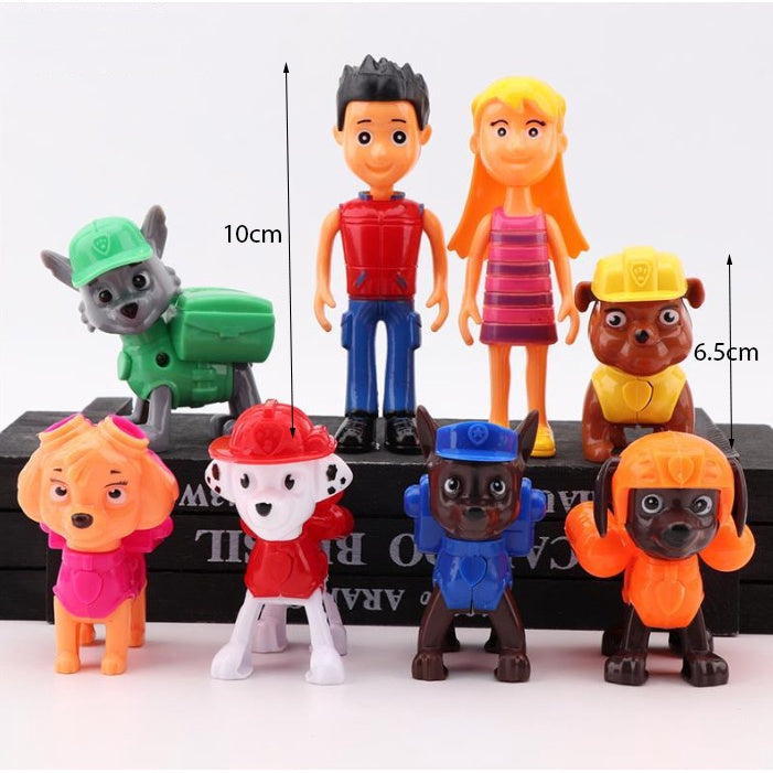 Paw Patrol Toy Set Cake Topper