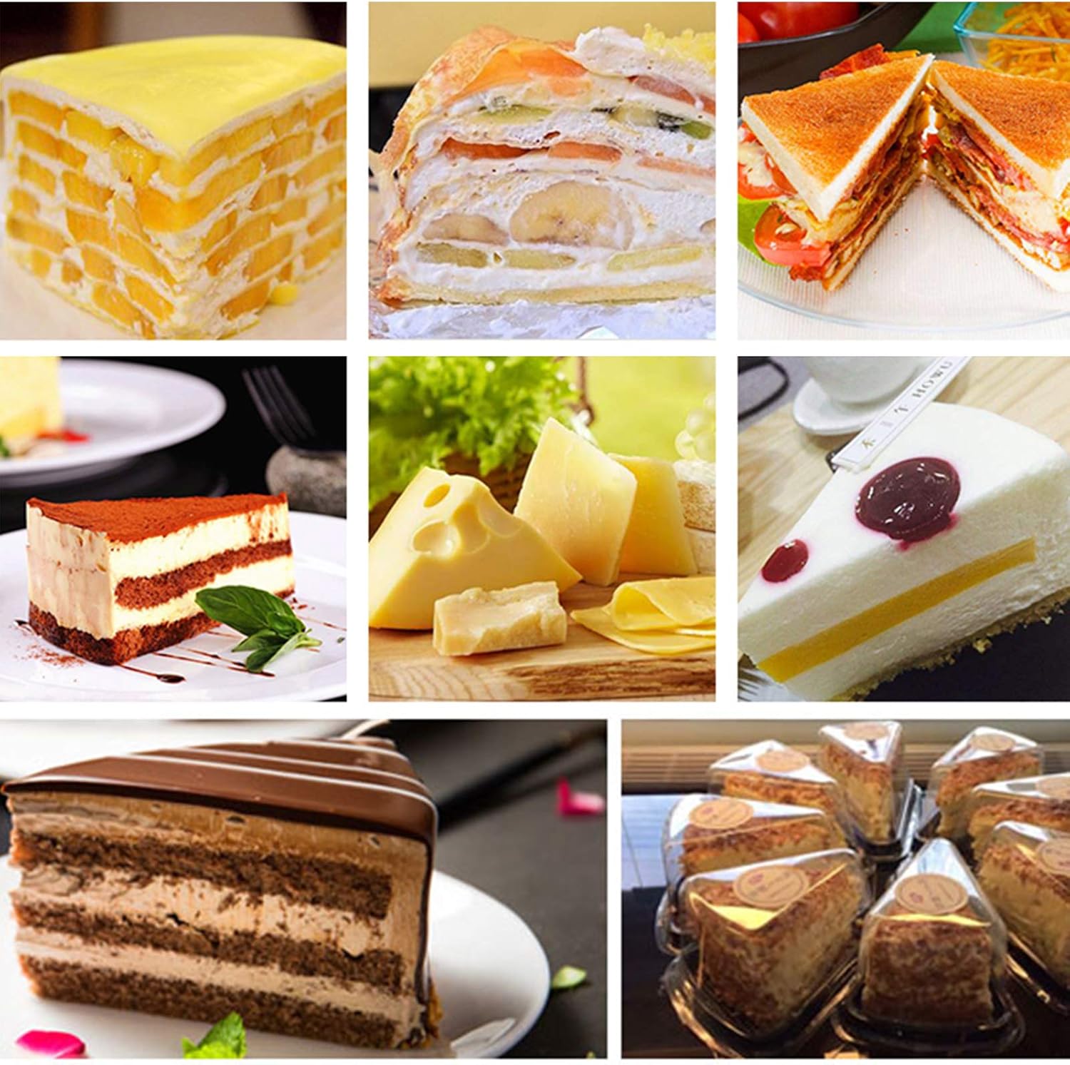 Pastry Cake Container (50pc pack)