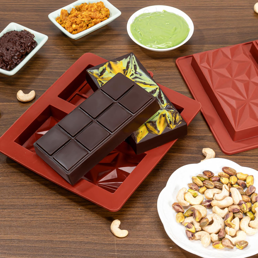 2 in 1 Big Deep Kunafa Chocolate Mold