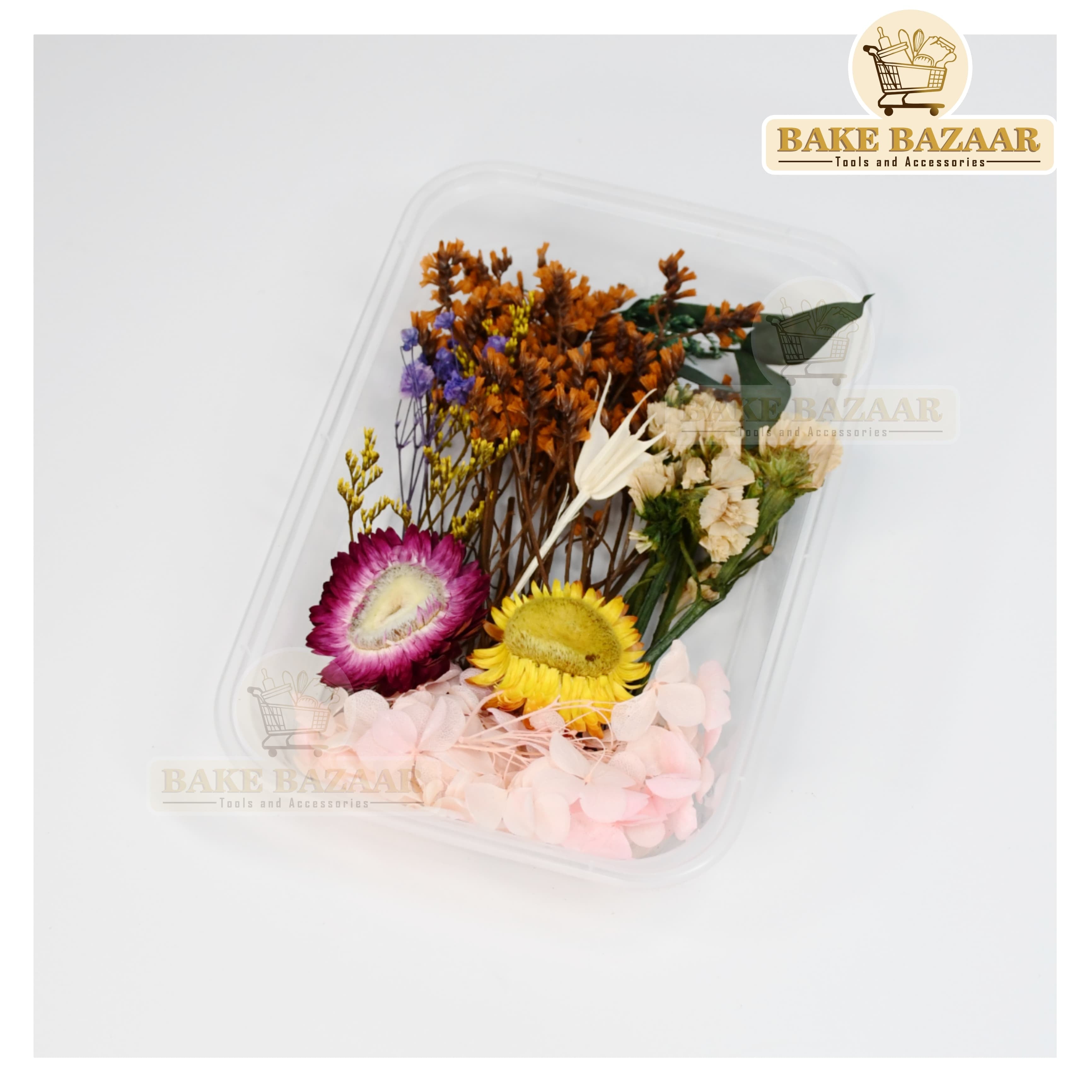 DRY Flowers, Multicolor Real Dry Flower Box for Resin Art, Craft, Projects, Decoration . MG20536