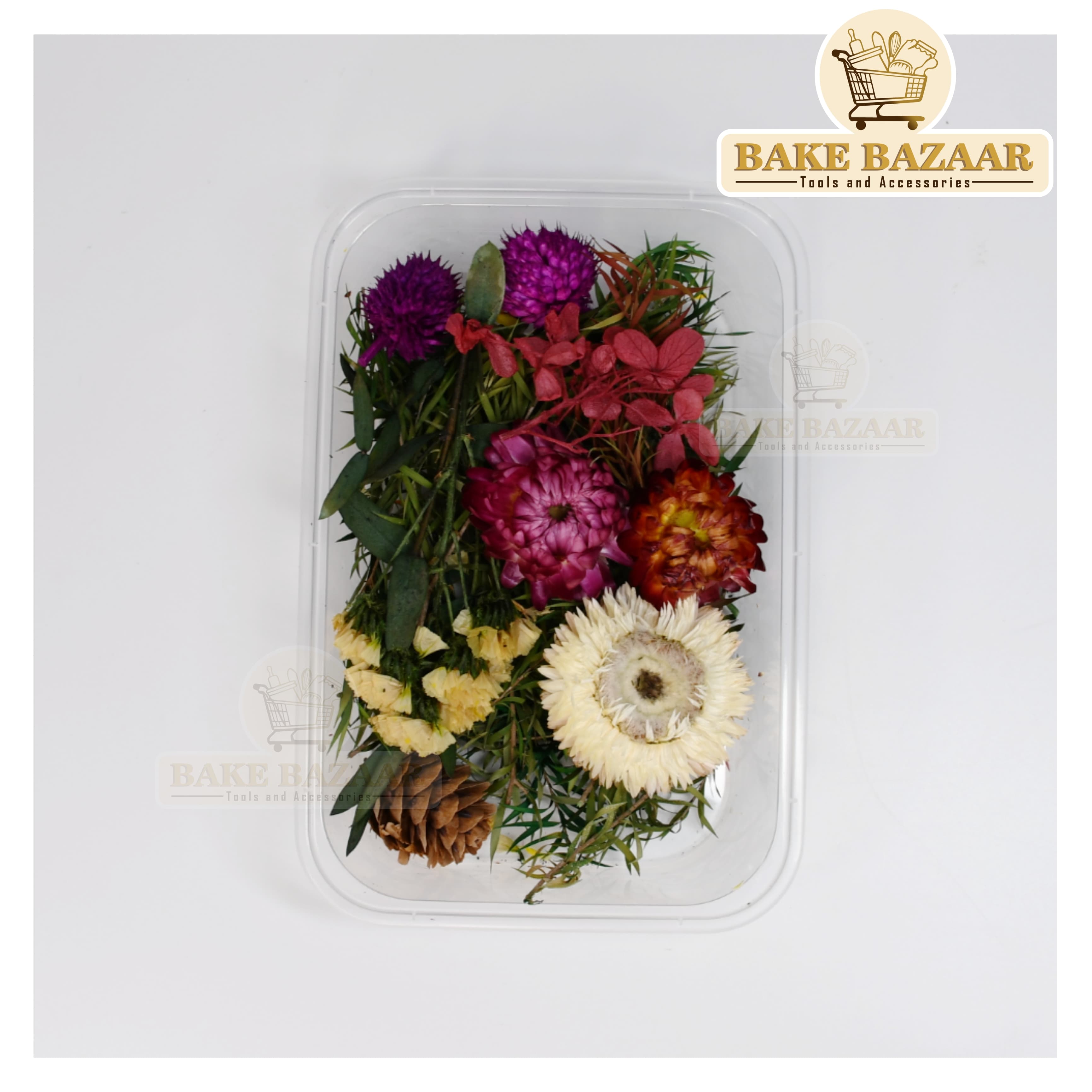 DRY Flowers, Multicolor Real Dry Flower Box for Resin Art, Craft, Projects, Decoration . MG20519