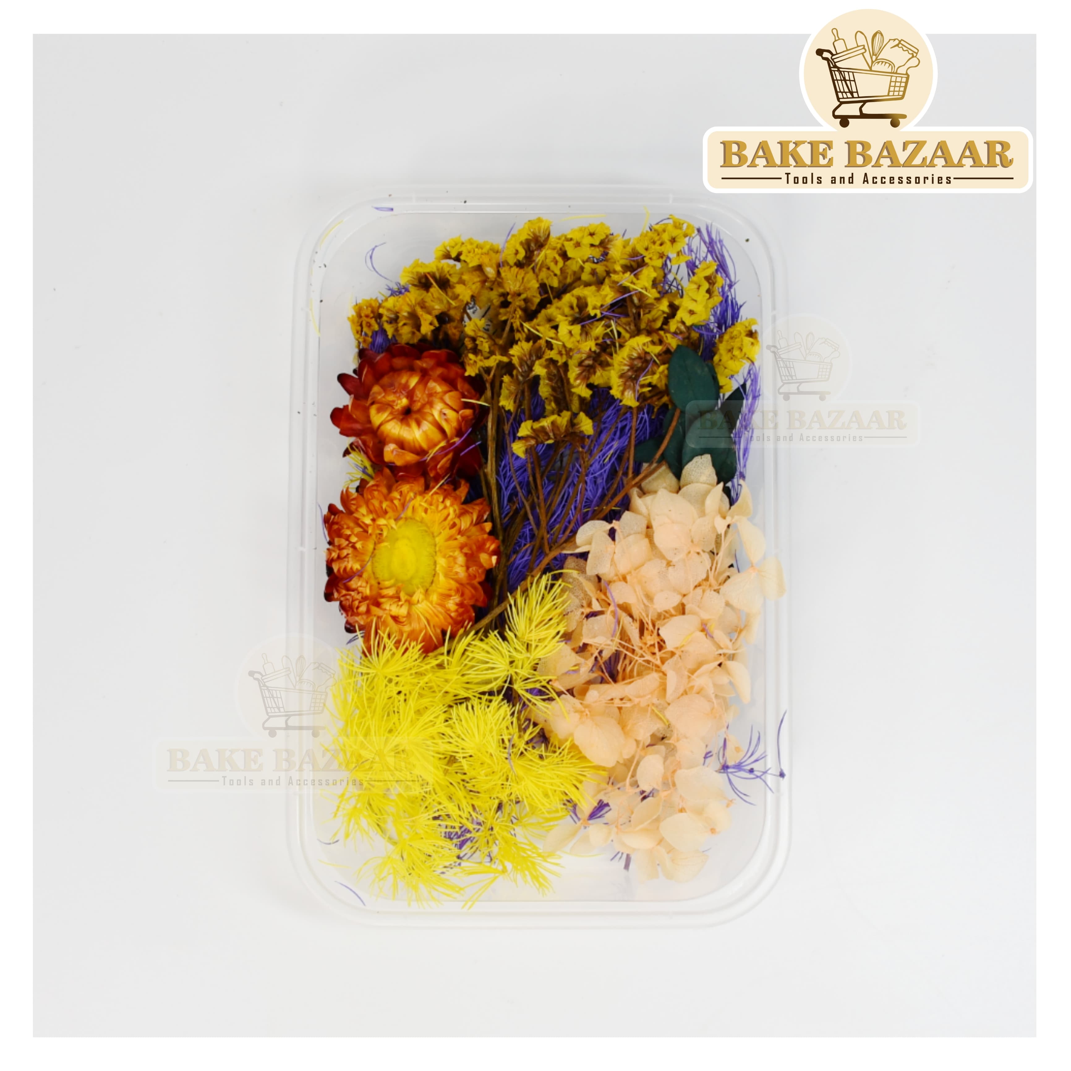 DRY Flowers, Multicolor Real Dry Flower Box for Resin Art, Craft, Projects, Decoration . MG20538