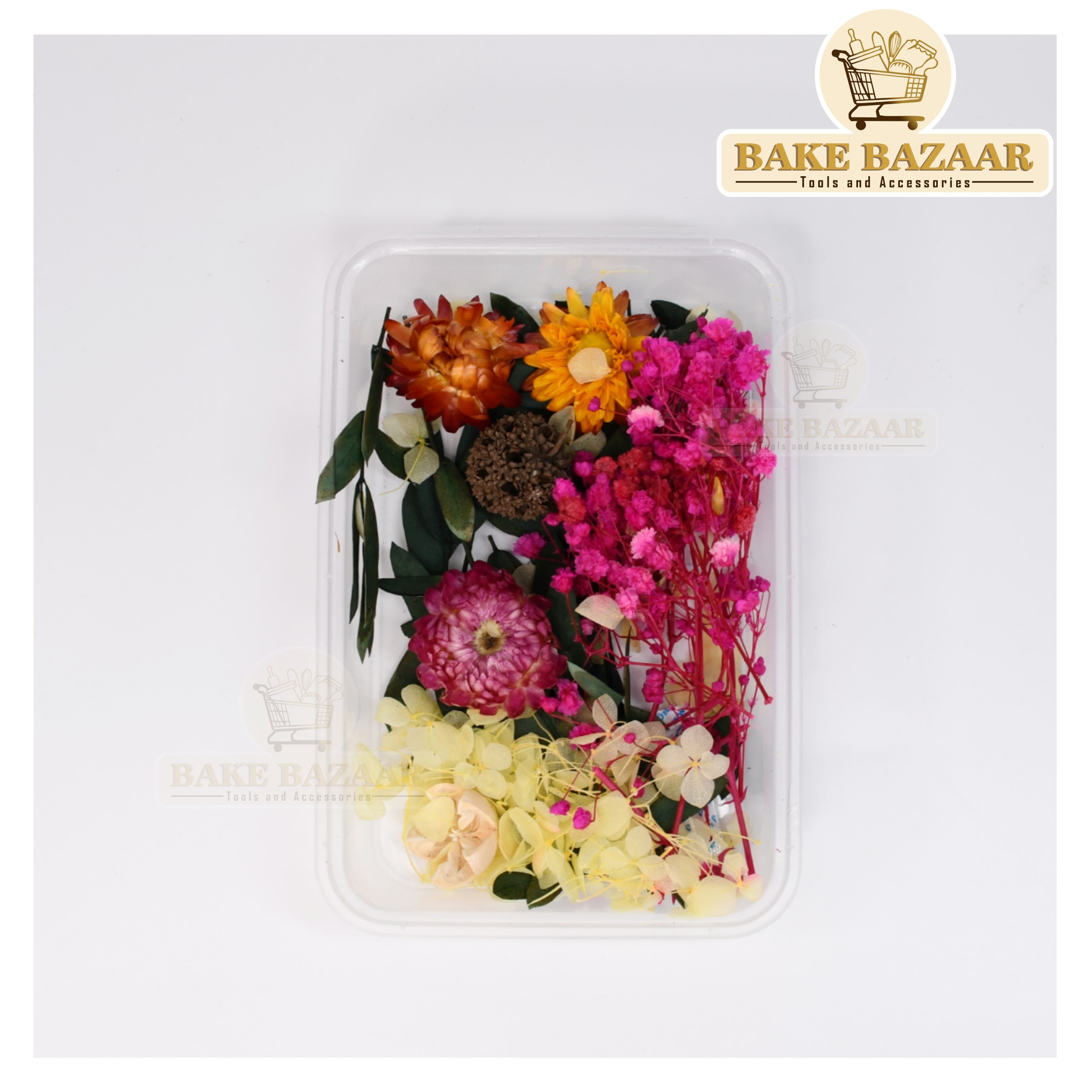 DRY Flowers, Multicolor Real Dry Flower Box for Resin Art, Craft, Projects, Decoration . MG20510