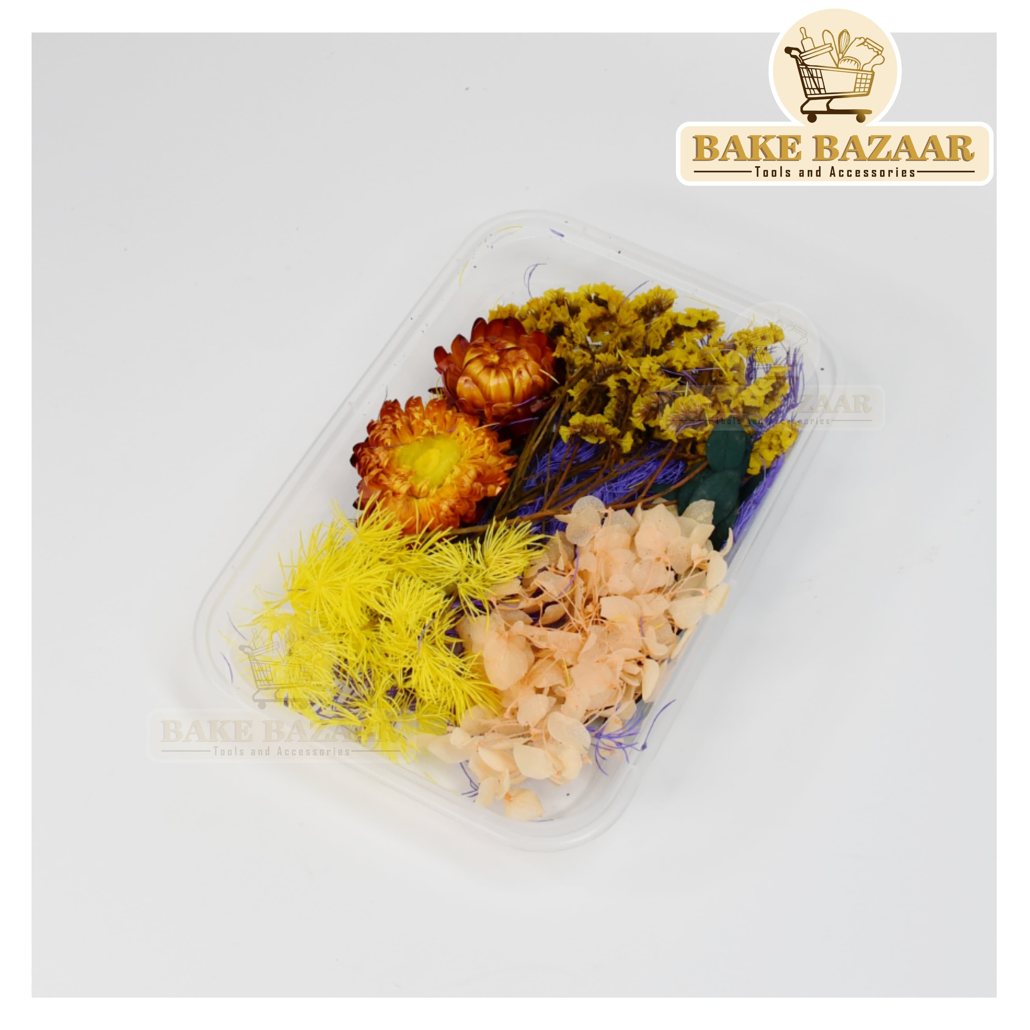 DRY Flowers, Multicolor Real Dry Flower Box for Resin Art, Craft, Projects, Decoration . MG20538